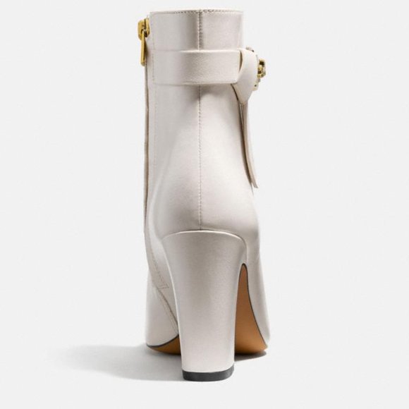 Coach TERI BOOTIE white/ chalk  US 10B New in Box - Picture 4 of 4